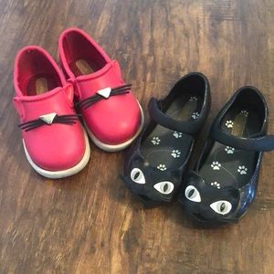 💚Mini Melissa Bundle of Kitty Shoes!💚